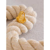 Stylish Unique Natural Shell Adjustable Gold Ring