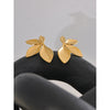 Bright Leaves Flower Stud Earring