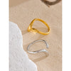 Minimalist New Style Korean Open Chic Adjustable Ring