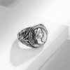 Vintage Roman Caesar Head Ring