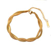 Snake Chain Weave Twist Bracelet