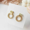 Multiple Retro Small Circle Stud Earring