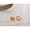 316 Stylish Heart Stud Earring