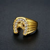 Bague Cheval Porte-Bonheur de Designer Cool