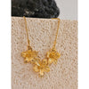 Flower Attractive Pendant Necklace