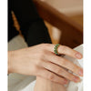 Grid Hollow High Quality Ring