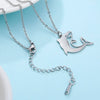 Collier pendentif requin mignon