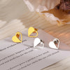 Romantic Exquisite Heart Pendant Korean Earring