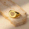 Trendy Herz Hochzeit Hochwertiger Ring