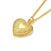 Romantic Heart Pendant Necklace