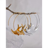 New Swallow Bird Thin Hoop Earring