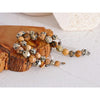 Natural Stone 100% Spotted Beads Handmade Bracelet