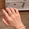 Italienischer Vintage Schmuck Handgefertigter Ring