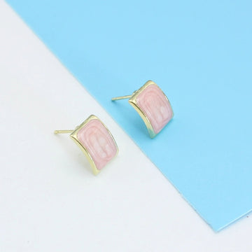 Beautiful Geometry Arc C Shape Stud Earring