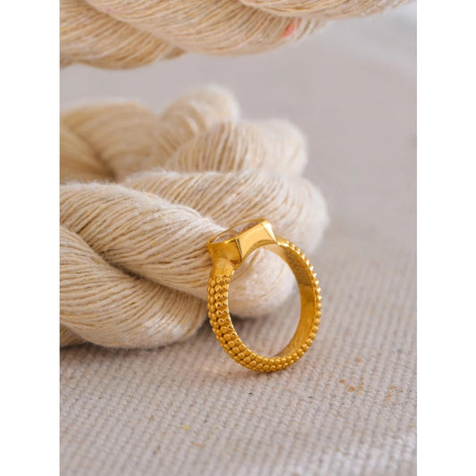 Bague en or de style vintage haut de gamme