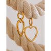 Minimalist Versatile Love Hollow Earring