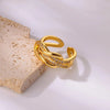 Fashion Zircon Infinity Symbol Ring