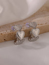 Fashion Stacking Heart Stud Earring