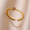 Bling Classic Zirconia Aesthetic Ring