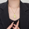 Virgin Mary Statue Pendant Necklace