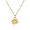 Creative Vintage Sun Pendant Necklace