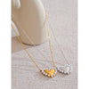 Elegant Imitation Pearls Heart Love Popular Necklace