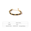 Trendy Leather Chain Bracelet