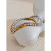 Shiny Zirconia Chain Wrist Bracelet