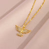 Vintage Phoenix Pendant Necklace