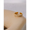 Exquisite Open Gold Color Ring