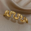 Gold Fashion Wave Bracelet