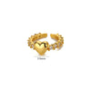 Zircon Small Heart Ring