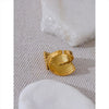 Attractive Gold Wide Ring