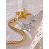 Starfish Pendant Rust Resistant Necklace