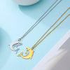 Collier pendentif requin mignon