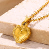 Christian Cross Love Pendant Necklace