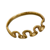 Gold Fashion Wave Bracelet