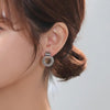 Multiple Retro Small Circle Stud Earring