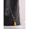 Charm Chic Imitation Pearl Drop Pendant Necklace