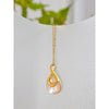 Natural Stone Water Drop Beautiful Pendant Chic Necklace