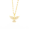 Vintage Phoenix Pendant Necklace