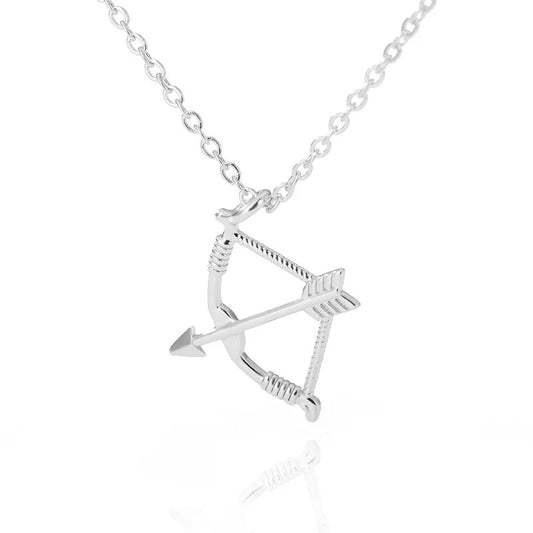 Bow & Arrow Pendant Necklace