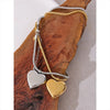 Heart Hollow Love Smooth Pendant Necklace