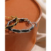 Trendy Leather Chain Bracelet