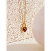 Gorgeous Red Heart Love Pendant Necklace