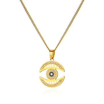 Collier pendentif Evil Eye II