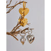 Smooth Stereoscopic Heart Love Drop Earring