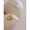 Elegant Imitation Pearls Heart Love Popular Necklace