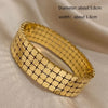 Multi-Layer Square Pattern Bracelet