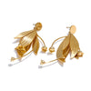 Exquisite Metal Flower Creative Earring